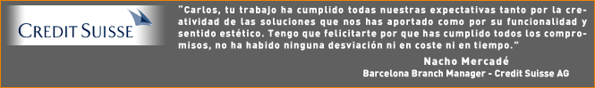 Testimonio de clientes de dise�o de oficinas
